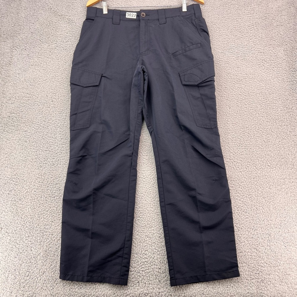 5.11 Tactical Cargo Pants 74439 PDU Class B Mens 34x30 Navy Blue Ripstop Duty
